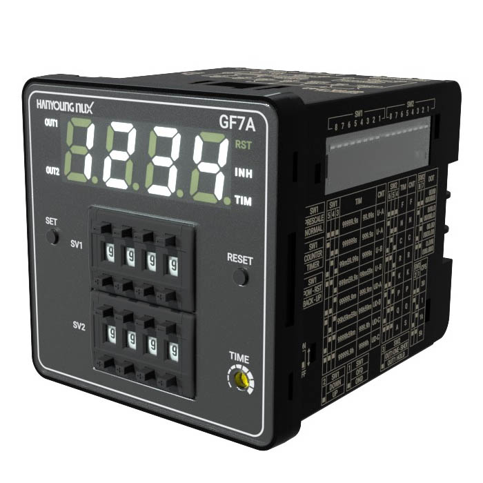 Bộ đếm / bộ định thời Hanyoung GF7A-P62T